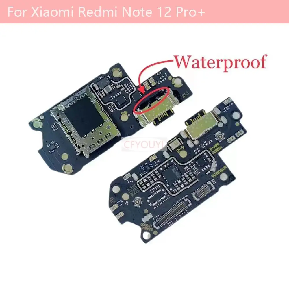 OEM Dock Charger Port Fast Charging Date Transmission Flex Cable For Xiaomi Redmi Note 12 Pro+