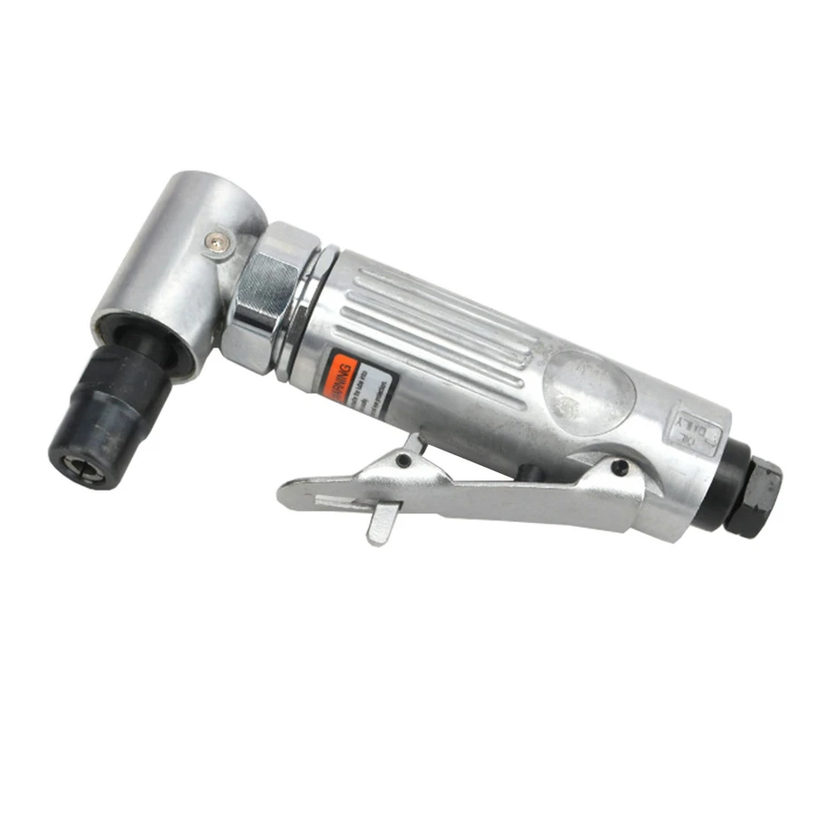 Portable Mini 1/4 Inch Air Die Grinder Pneumatic Polisher 90 Degree Grinder Angle Pneumatic Grinding Polishing Tool