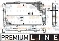 Store code: 21 for engine water radiator W202 9300 S202 S202 c205170 R170