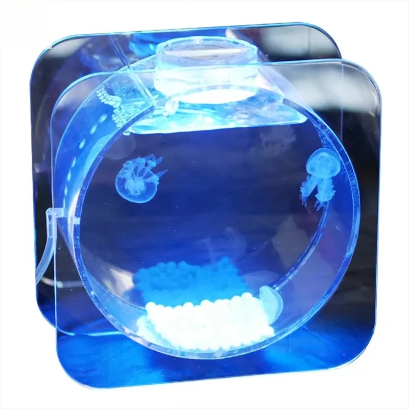 Hot Sale 2.5L Jellyfish Aquarium Novel Appearance Design Materials Novel Appearance Design Aquarium Accessories
