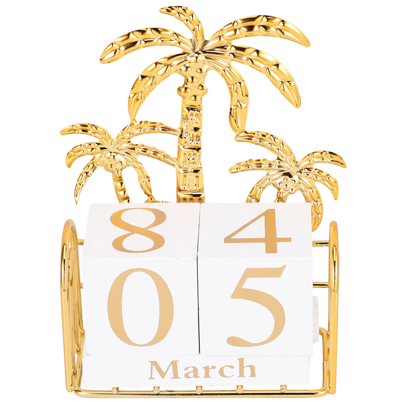 

1 комплект, декоративный деревянный календарь, блок, вечный настольный календарь для офиса, домашнего стола, ежедневного использования, офисные принадлежности