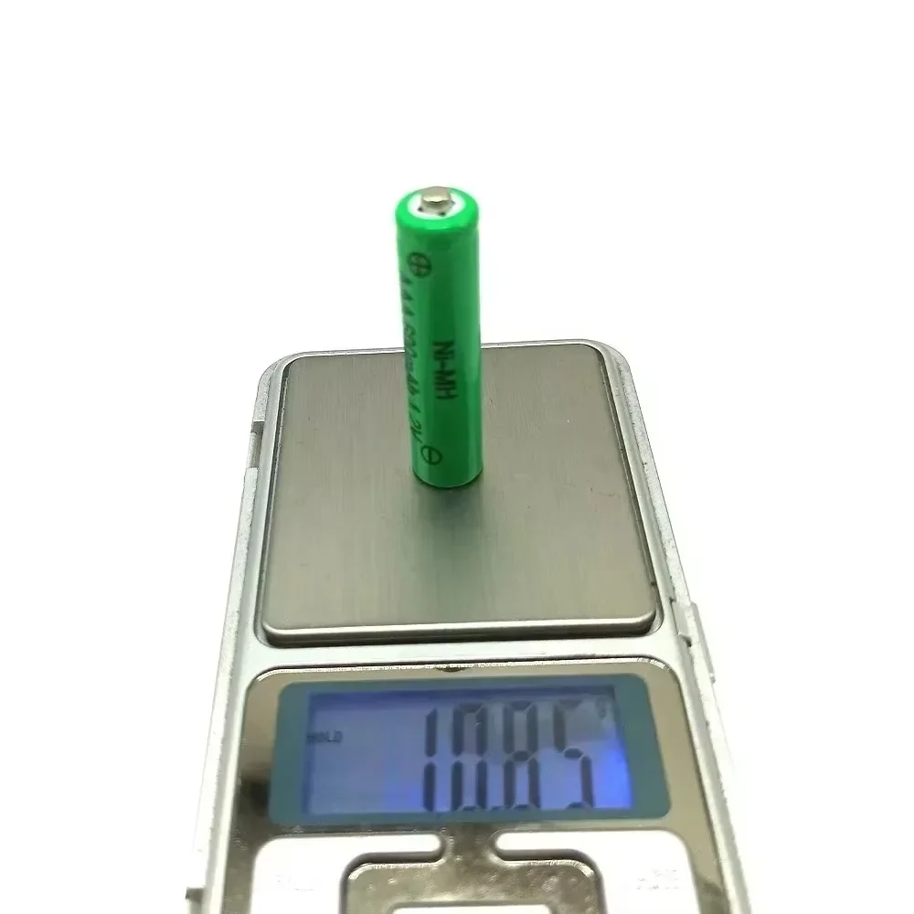 AAA 600mAh 1.2V ni-mh بطارية قابلة للشحن لعبة الحلاقة بطارية مصباح يدوي التحكم عن بعد على مدار الساعة فرشاة الأسنان الكهربائية الماوس #6