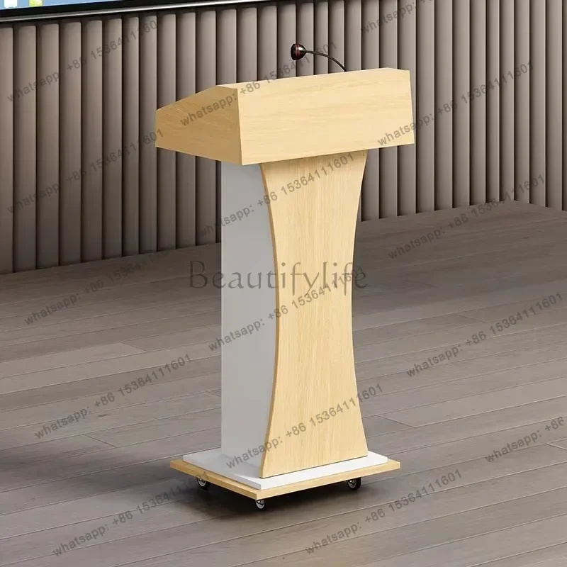 LJY Office Unique Reception Desk Modern Aesthetic Simple Glam Bar Counter Nordic Premium Mueble De Recepcion Commercial Furnitur
