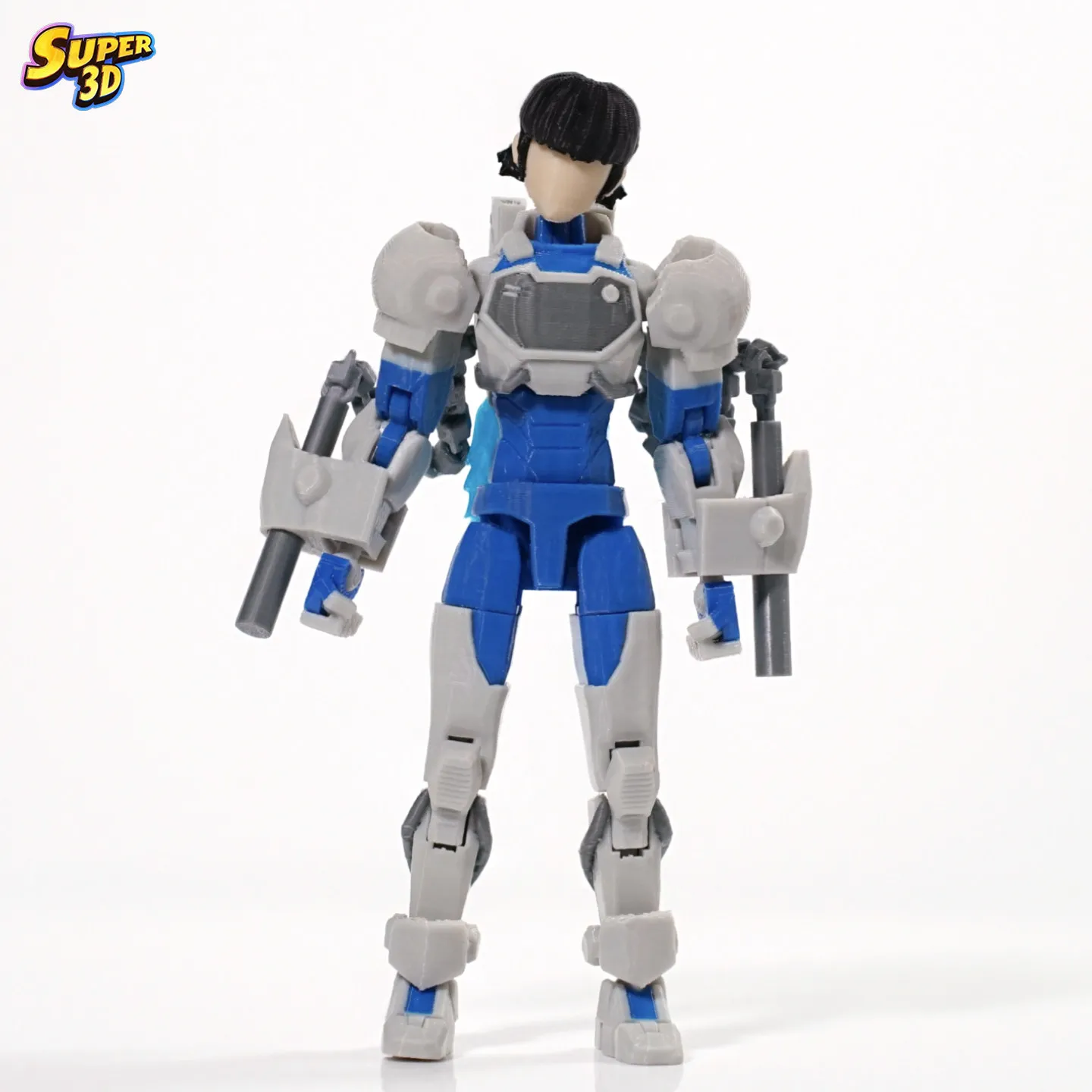 Супер 3D-печатная многофункциональная подвижная фигурка-трансформер Invincible Boy Tech Jacket Zoe Thompson Dummy13 T13