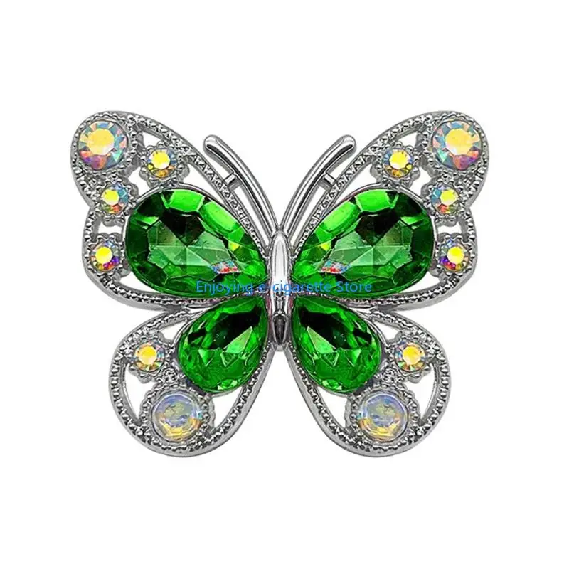 2PCS glitzernde Schmetterlings-Kopfhörerdekorationen aus Legierung für stilvolle Personalisierung, modischen Charme Y4QF – Detail 7