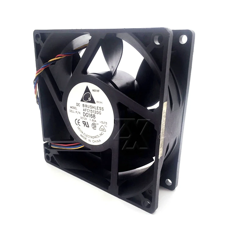 DG168 Delta large air volume Afc1512dg 15CM Forexhaust machine cooling fan 150*150*50 In stock DC12V 1.80A