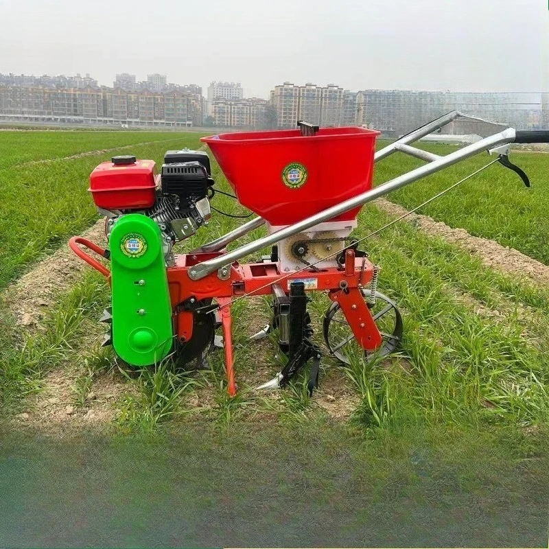 New Multifunctional Corn Planter Fertilizer Growing Peanut Soybean Wheat Fruit Tree Top-dressing Machine