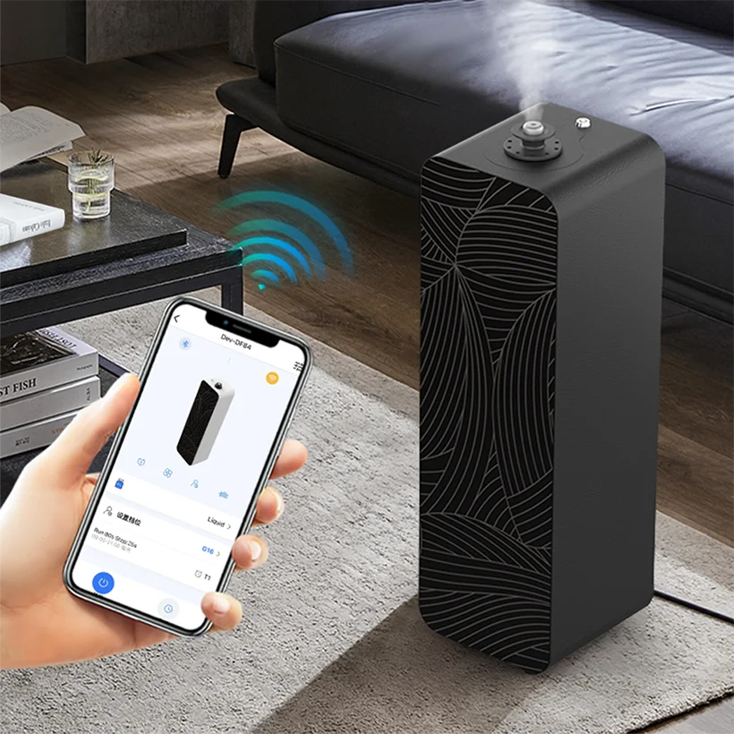 CNUS  AS3000S Nebulizer Desktop Fan Office Scent Waterless Aromatherapy Diffuser Machine