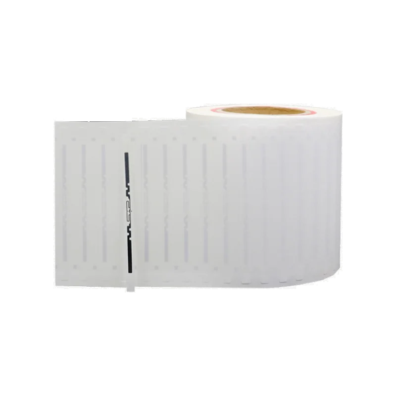 1000 Pcs 98x6mm UHF 860-960MHz RFID Soft Label with customizable chip for inventory counting and anti-theft in library book shop