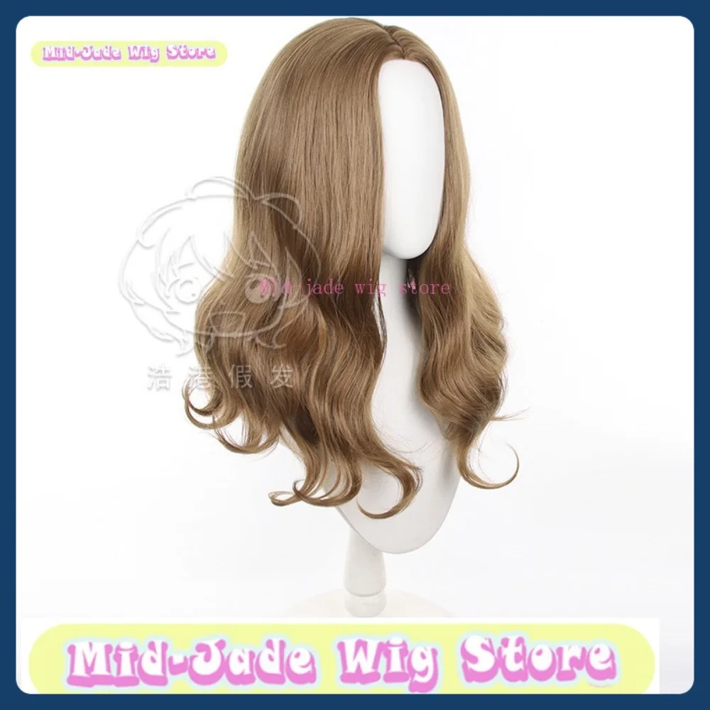 Mid-jade Pruik Winkel Identiteit V Ada Mesmer Cosplay Pruik Anime Spel Rollenspel Kostuum Halloween Kostuum Rekwisieten Synthetisch haar