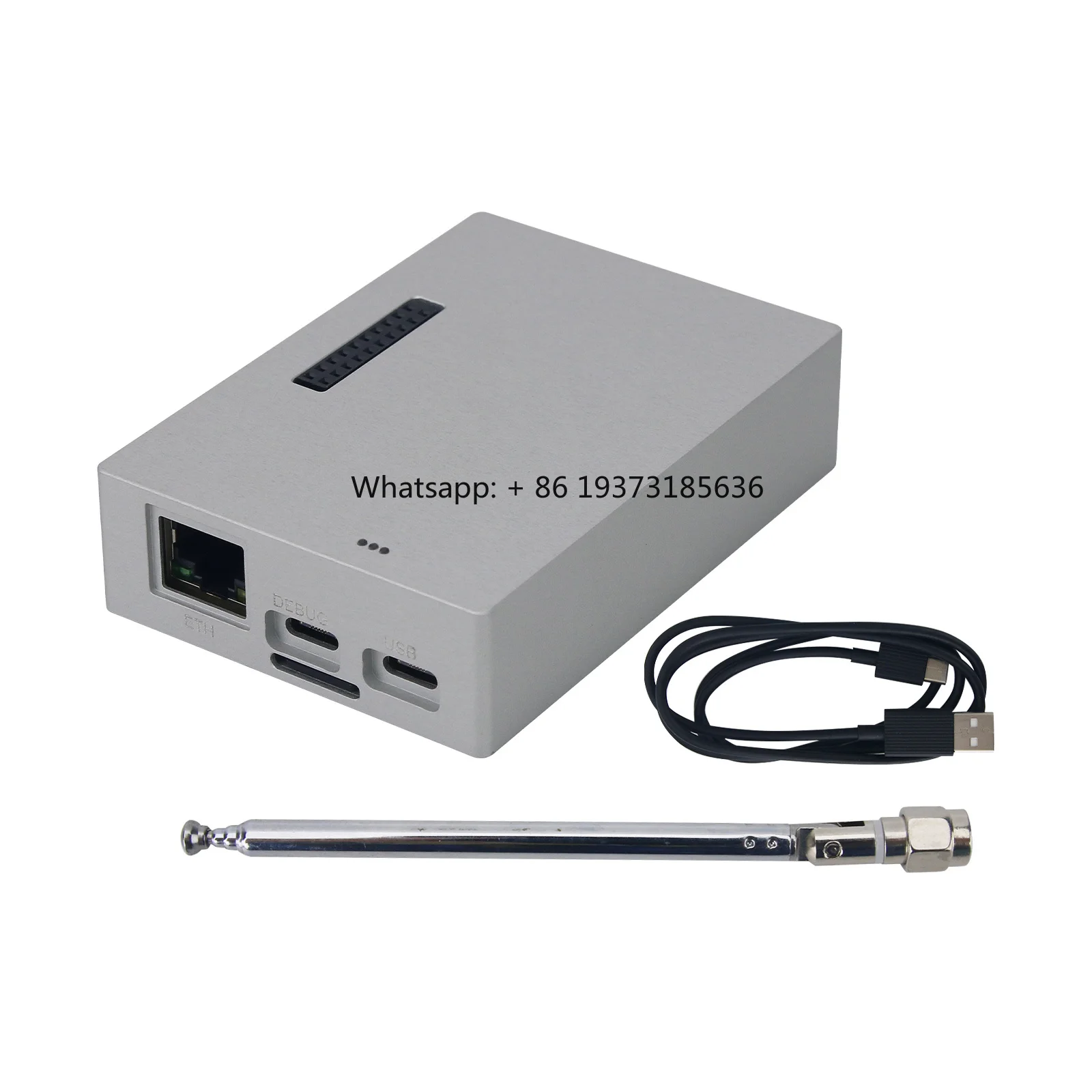 لوحة تطوير محددة لبرامج SDR 70 ميجا هرتز - 6 جيجا هرتز Zynq7020 + AD9363 مع غلاف CNC لـ Pluto SDR MATLAB