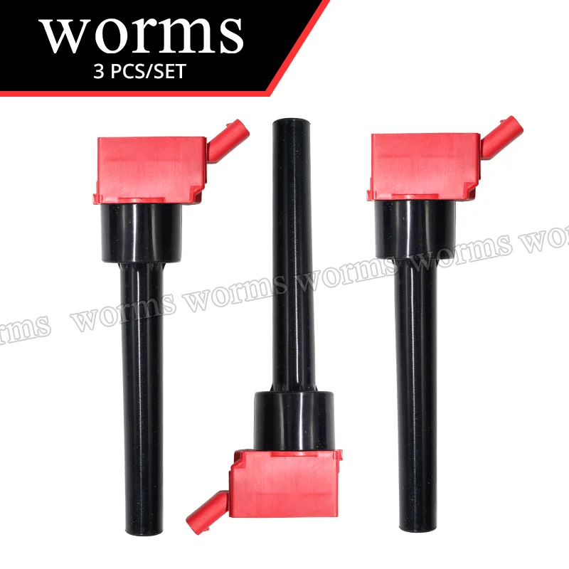 

Worms High Performance Ignition Coil Upgrade 4PCS Set For Hyundai l20 120 N Line Kia ProceedCeed 1.0 Tgdi 2020+