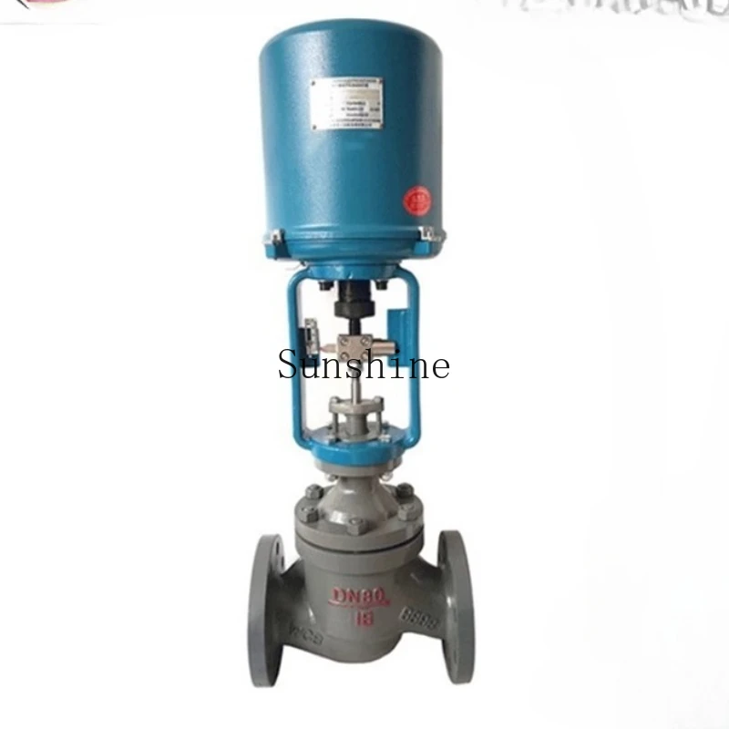 

ZDLP cast steel 16C electronic national standard electric single seat regulating valve DN40M50 65 80