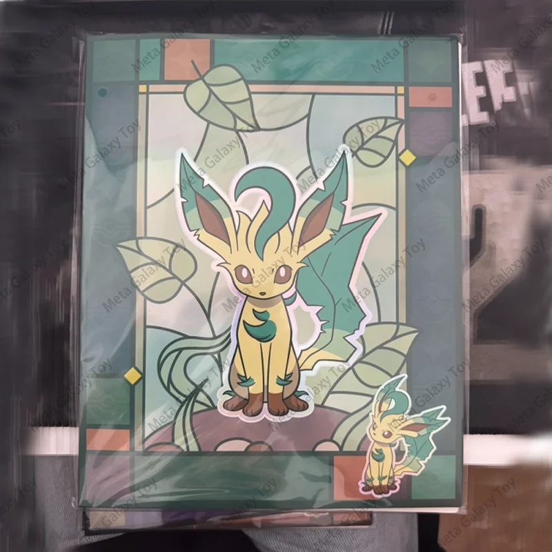 Disponibile Carta PTCG Confezione di gemme cinesi Vol2 Seriesd Regalo Sylveon Leafeon Umbreon Eevee Collezione di carte Brochure Carta TCG Giocattoli Regali