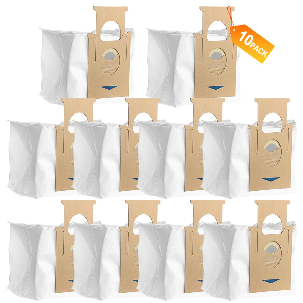 Vacuum Cleaner Dust Bags Replacement Kit for DEEBOT T8 T8 Max T8 with For AIVIN8 and Pro N10 Plus Non Woven Fabric 4/10 Pieces