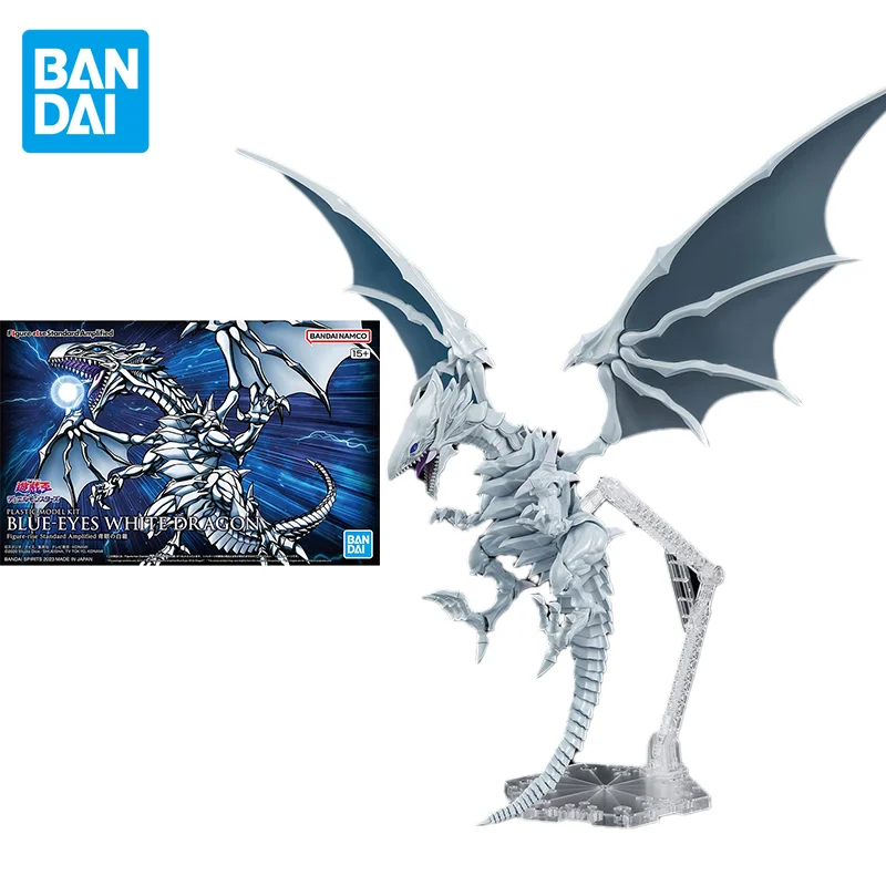 

Bandai Original Yu-Gi-Oh! Anime FRS Figure Rise BLUE-EYES WHITE DRAGON Action Figure Toys Collectible Model Gifts for Children