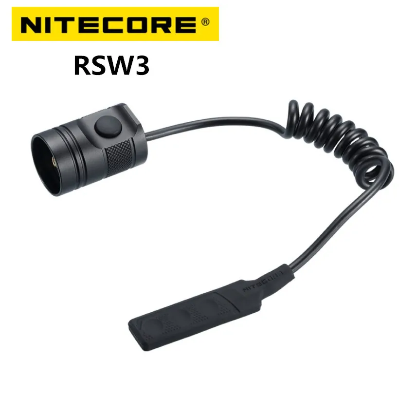 Original NITECORE RSW3 Accessory Pressure Control Remote Switch for NITECORE Flashlights NEW P12 P30 MH12 V2 MH12S