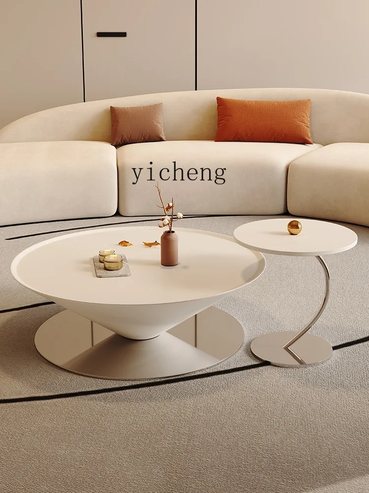 

LSL living room household small apartment minimalist Internet celebrity designer high sense round edge few