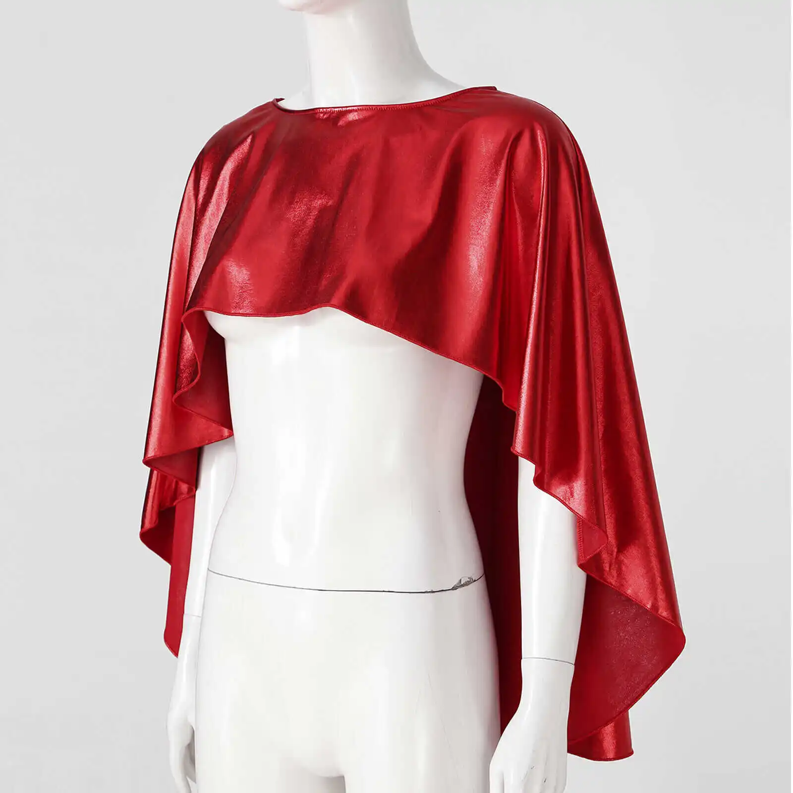 

Новое женское пальто-накидка с капюшоном для выступлений на сцене, с длинной передней частью и короткой задней частью