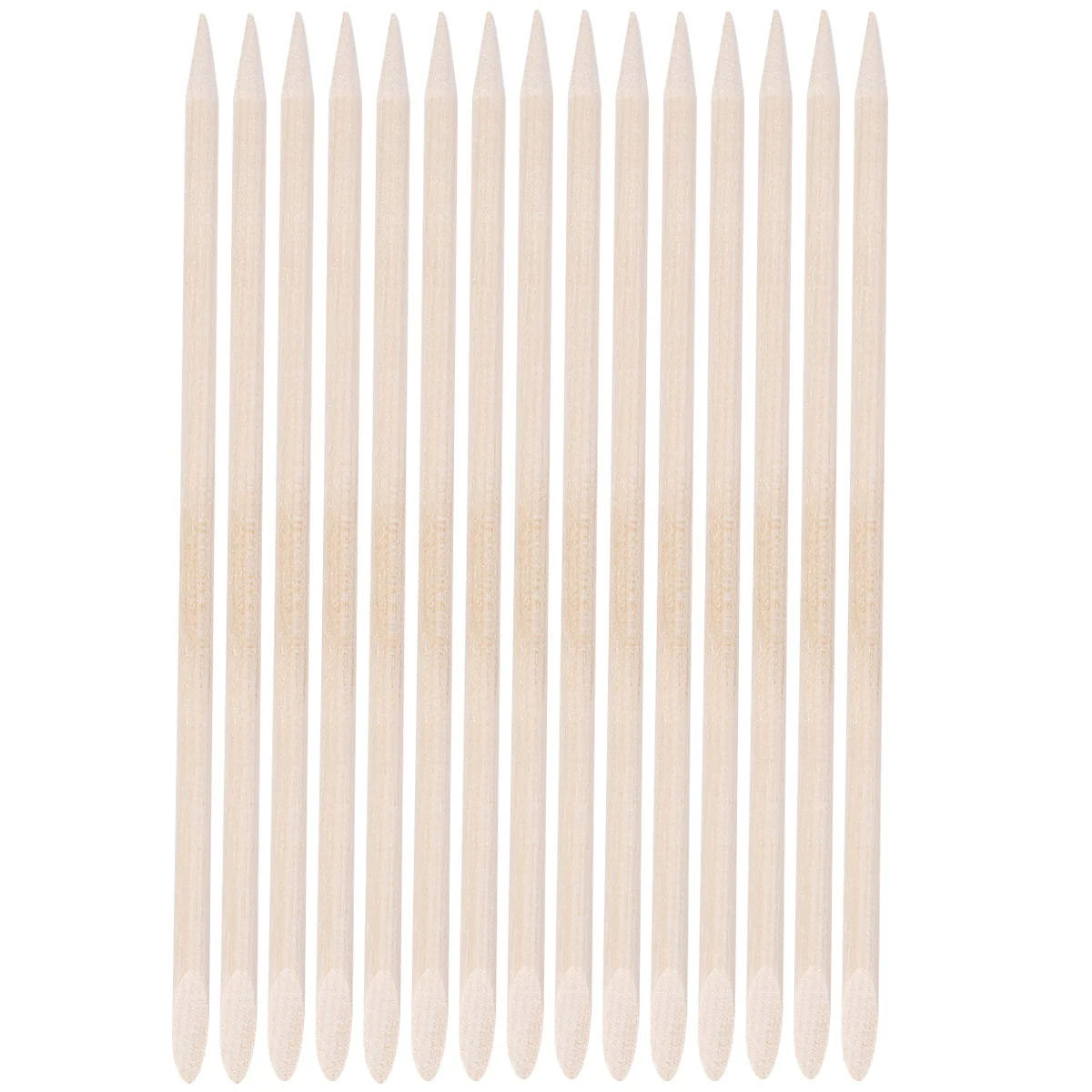 50 Pcs Nail clean Stick trim Polish Remover Wooden Cuticle Pusher Dead Skin Pushers Manicure Tools Bamboo Polishers