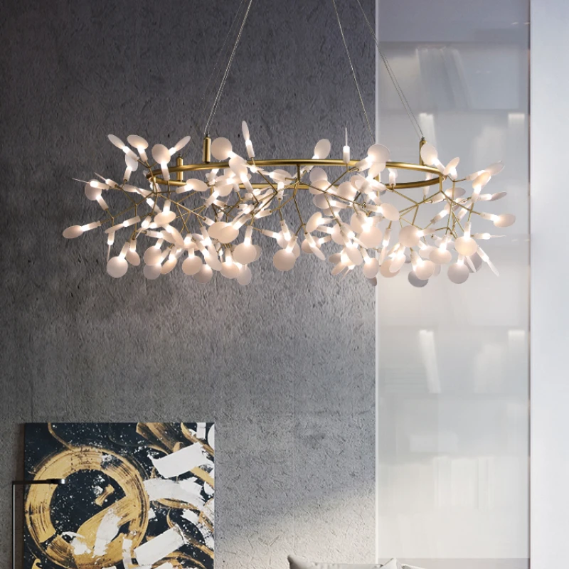 

Firefly Chandelier Nordic Luxury Living Room Dining Room Lamps Home Accommodation Sales Department Dendritic Lighting