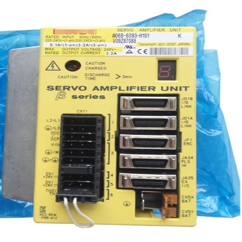 

Новый оригинальный в наличии, гарантия 1 год, японский усилитель Fa-nuc Servo A06B-6093-H151 A06B-6093-H171