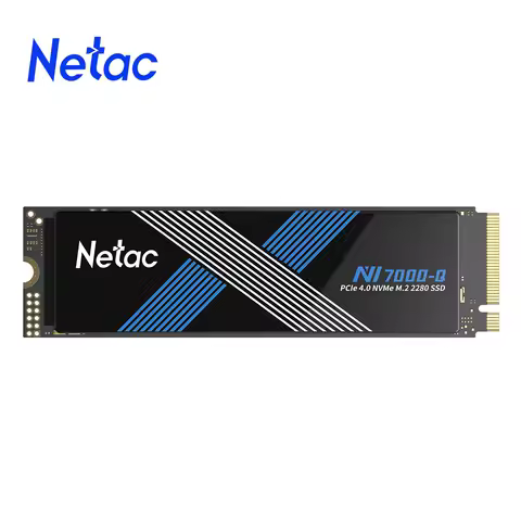 Netac SSD 1TB 2TB 4TB M.2 2280 Hard Drive PCIe4.0X4 M2 NVMe 7100MB/s Internal Solid State Hard Drive SSD Disk for PS5 Laptop PC