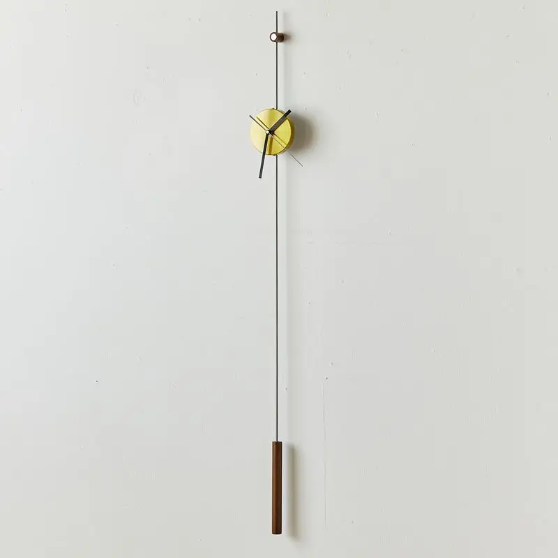 

Retro Hang Clocks Metal Wall Clock Living Room Luxury Decoration Quartz Watch Bedroom Creative Mechanical Watches Accessories