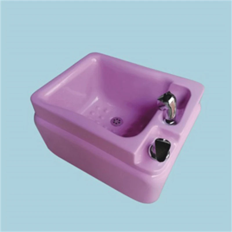 Portable Salon Massage Foot Sink Foot Spa Wash Pedicure Basin  Acrylic Custom Massage foot bath tub