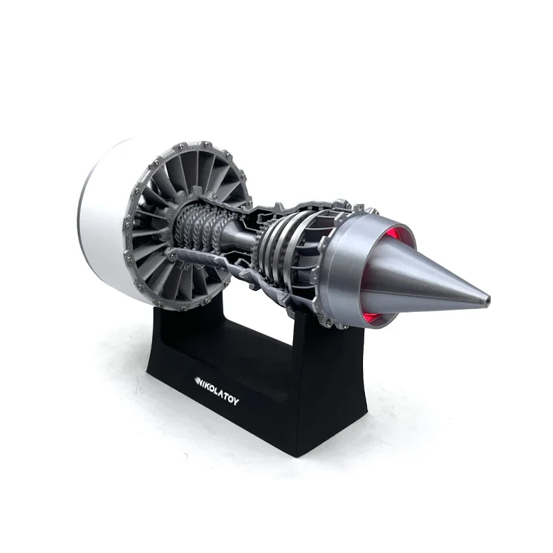 

Silent Turbine Fan Engine Model Electric Turbo Fan Engine Desktop Toy Gift