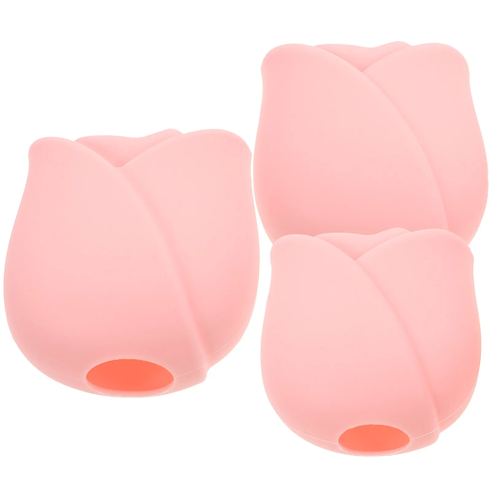 

3Pcs Makeup Brush Holders Protective Covers for Foundation Concealer Eyeshadow Brushes Makeup Brush Covers Protective Cover