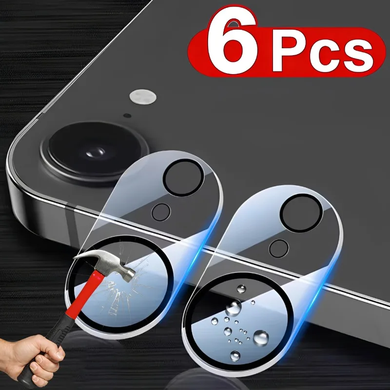 

1/3/6Pcs For iPhone 17E 16E 5G Camera Film Protective Lens Glass 3D Clear Enhanced Protect Display on for iPhone17e iPhone16e