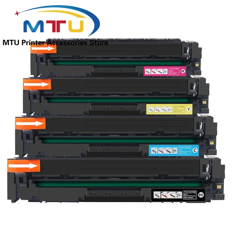 

CMYK 201A CF400A CF401A CF402A CF403A Toner Cartridge with Chip for HP Color LJ Pro M252DW M252N M277DW M277N M274N