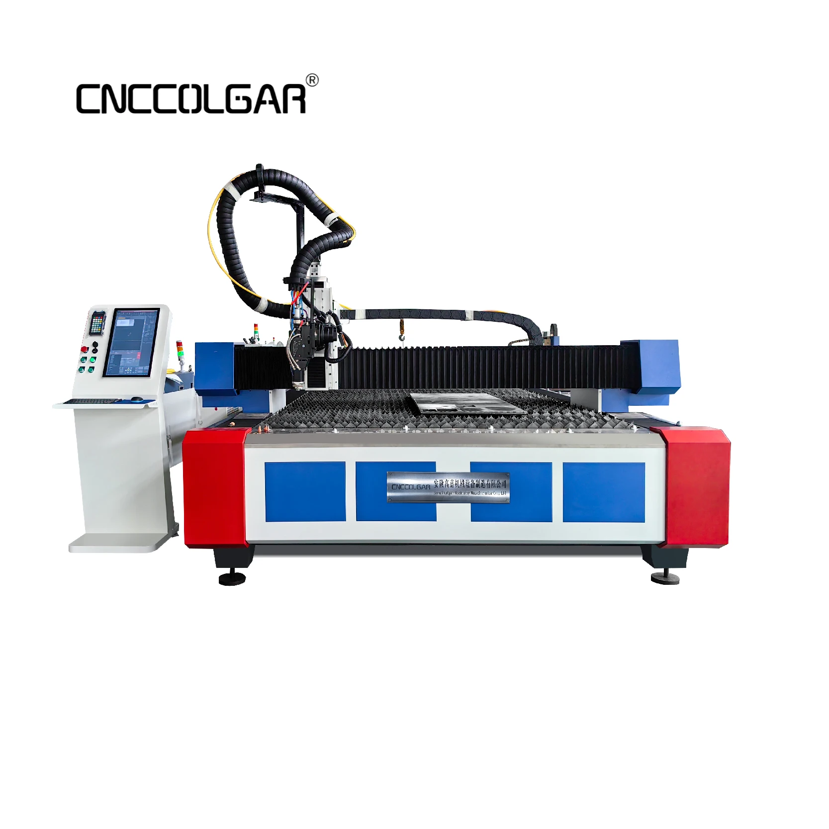 

Промышленный станок для лазерной резки металла с ЧПУ, одноплатформенный, 12000 Вт
