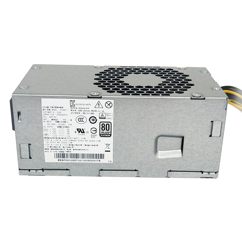 New Original PSU For TFX M310 410 610 710 90 H3060 5060 510 B415 10Pin 310W Power Supply PCJ007 00PC787 SP50H29573
