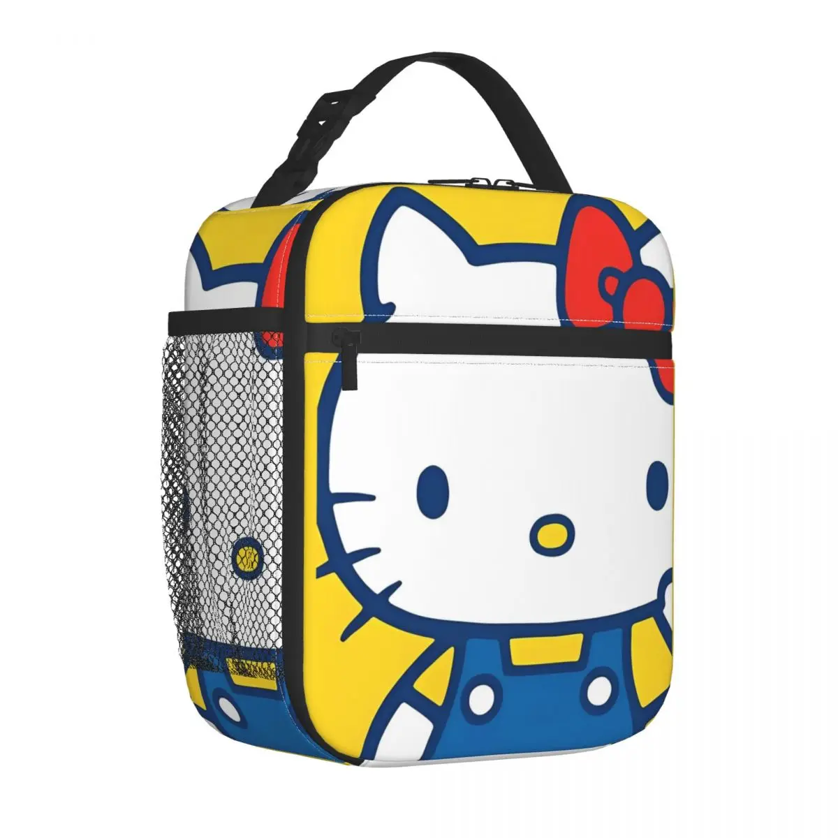 Hello Kitty How Do You Do Insulated Lunch Bags Cooler Bag Reusable Meal Container Portable Tote Lunch Box Girl Boy Office Picnic