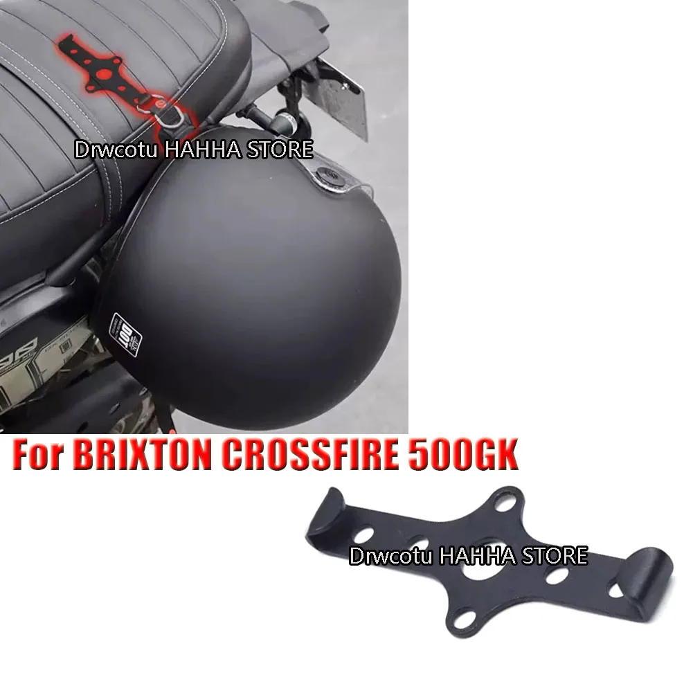 Motorcycle Hidden Concealed Helmet Lock Anti-theft Hook For BRIXTON CROSSFIRE 500GK GK500
