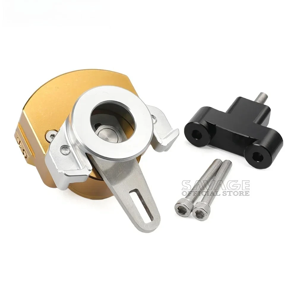 Per HONDA VFR800F VFR800Fi VFR800 VTEC VFR 800 F FI Ammortizzatore di Sterzo Stabilizzatore Moto Regolabile Invertito di Sicurezza