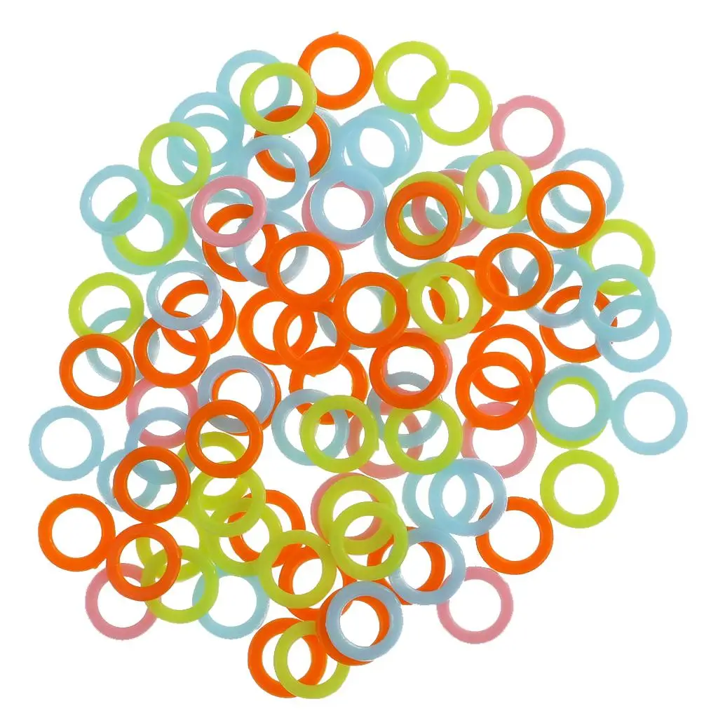 

Набор крючков для вязания крючком, красочный пластиковый круглый маркер для вязания кабона для шитья своими руками, аксессуары для изготовления сумок