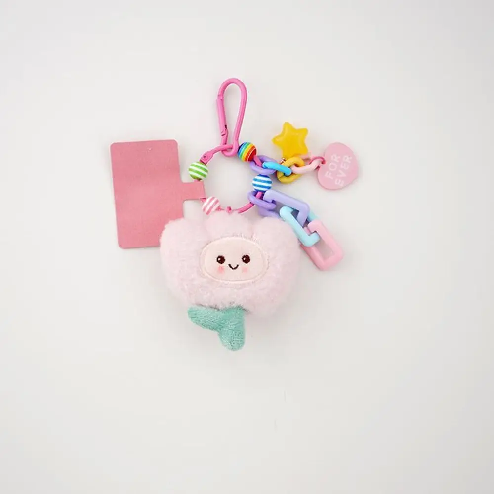 

Креативная плюшевая цепочка для мобильного телефона, мягкий подвесной орнамент, сумка с подвеской в виде тюльпана, сумка с подвеской, аксессуары