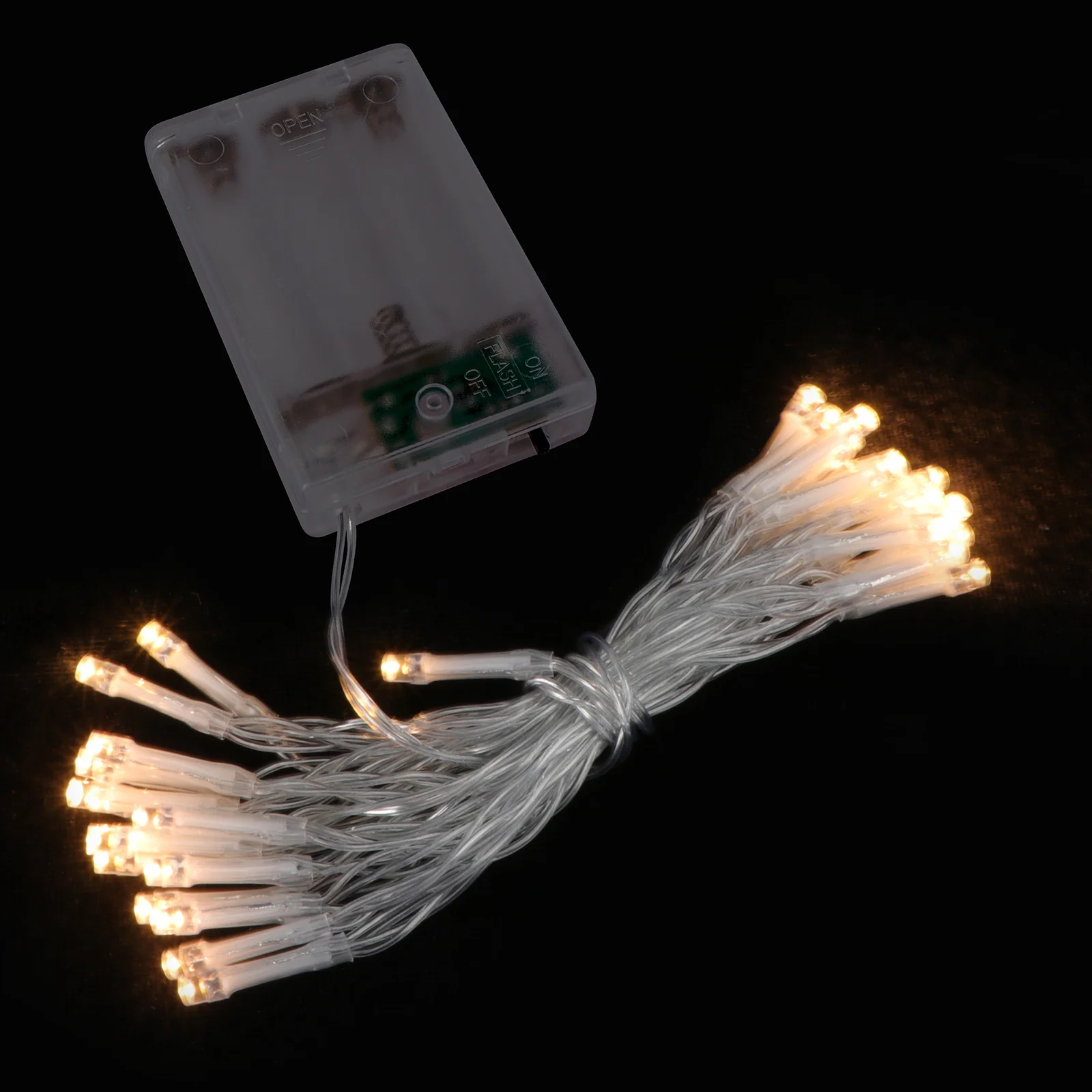 4 قطعة LED سلسلة أضواء عيد الميلاد الأسلاك النحاسية 30 المصابيح صديقة للبيئة الدافئة ضوء الطرف الديكور شجرة عيد الميلاد معلقة #4