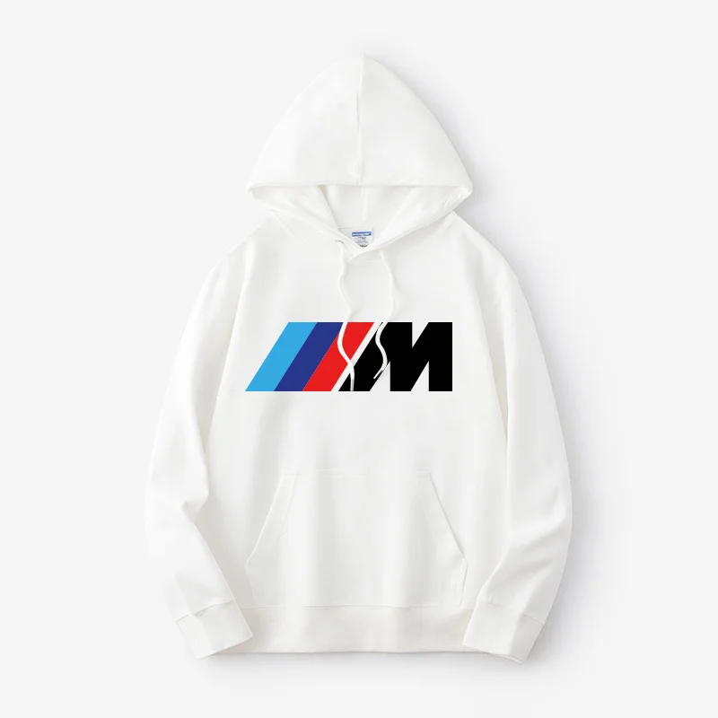 BMW M POWER Division Performance Car Culture Autunno e inverno Felpe con cappuccio da uomo nuove Abbigliamento casual da strada per uomo e donna