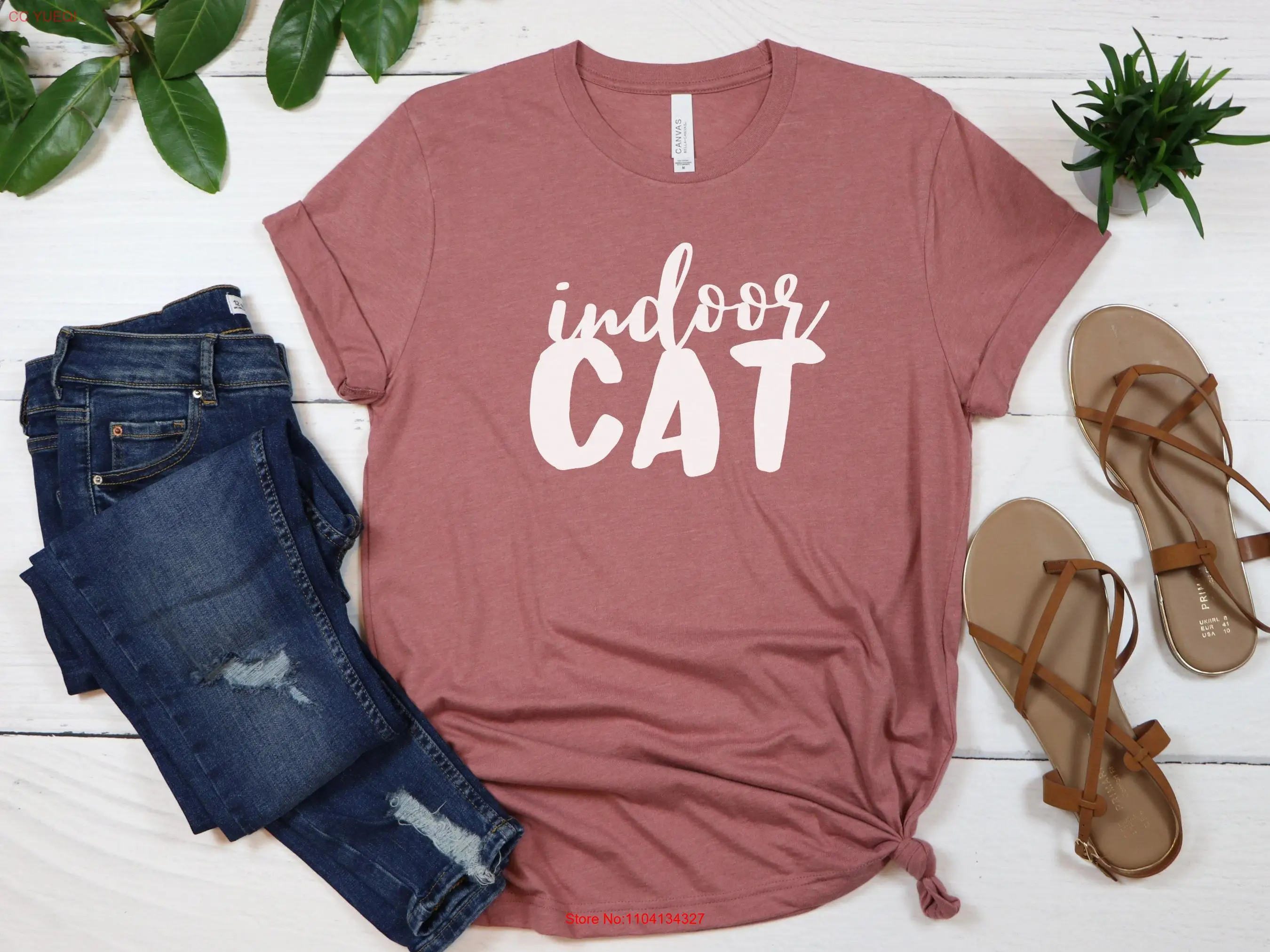 Indoor CaT T Shirt for Homebodies Introvert and Lover Work From Home Gear long or short sleeves