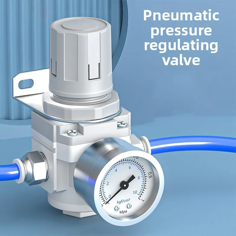 

AR Series Air Pressure Regulator Adjustable Pneumatic Reducing Valve With Gauge For Compressor AR10-M5-A AR40-04-B