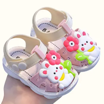 Zomer Baby Schoenen Sandalen Voor Meisjes Jongen Cartoon Konijn Baby Meisje Schoenen Cartoon Sandaal Infantil Voor Jongen Kindertuin