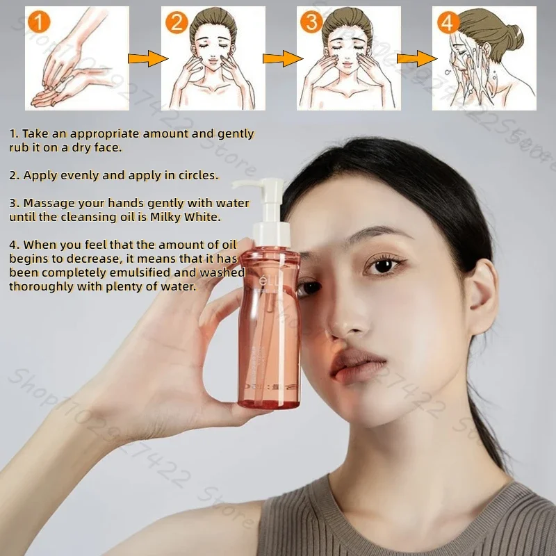 Ell small powder waist cleansing oil cleansing oil deep cleansing oil eye lip full face removable 150ml