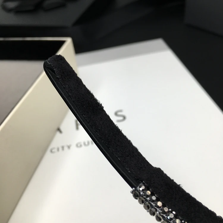 

Crystal Hairband Ele Simple Versatile Diamond Encrusted Hair Clip Outgoing Pred Hair Diamond Embedded Water Diamond