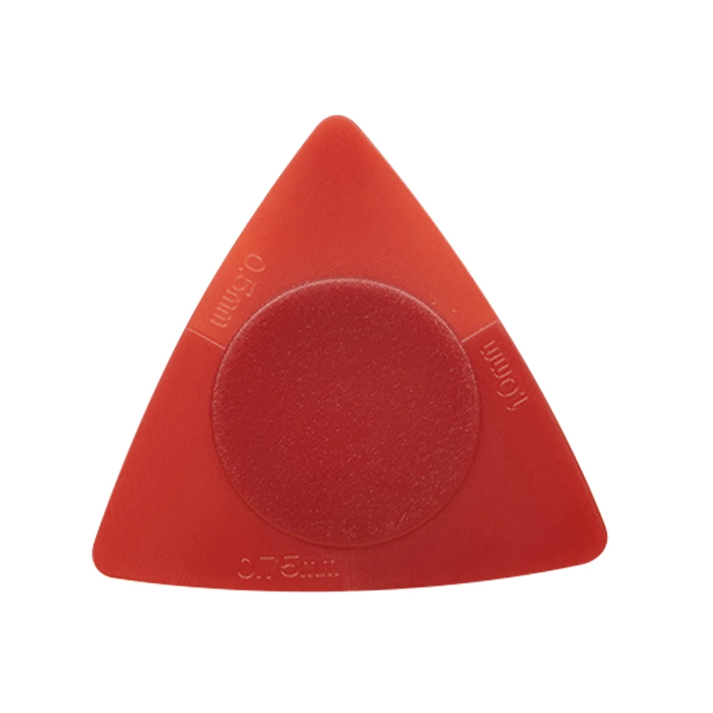 

Guitar Picks 0.5/0.75/1.0mm ABS Material 37x37mm Black White Yellow Blue Red Guitar Accessories Musical Instrument Accessory 1