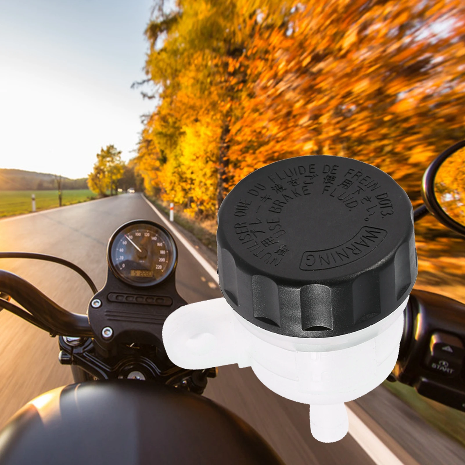Fluid Reservoir Master Cylinder Cup Motorcycle Foot Rear Brake Master Cylinder  Oil Cup Fluid Bottle Reservoir