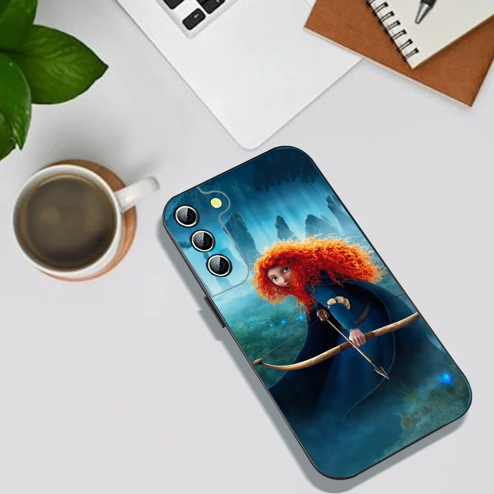 B-Brave M-Merida Phone Case For Samsung Galaxy A52 A12 A51 S21 Edge S22ULTRA S23 S24 S20LITE Plus Ultra Black Cover